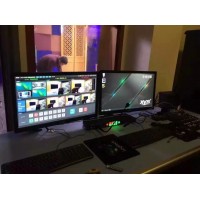 电视台真三维虚拟演播室设备 电视台演播室设备供应