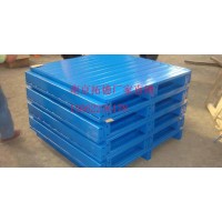 仓储重型钢制货架托盘栈板金属叉车托盘铁托盘大型仓库防潮垫板