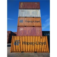天津港销售20英尺40英尺集装箱 标准海运箱 集装箱改造房等