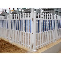 定做电力塑钢围栏 pvc变压器围栏 公园草坪护栏 多种