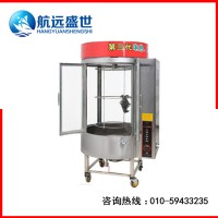 双层不锈钢烤鸭炉|加厚不锈钢碳烤炉