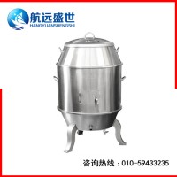 钢化玻璃烤鸡鸭炉|电热摇滚烤式鸡炉