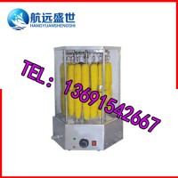 双层电热烤玉米机器|旋转式烤玉米棒机|自动旋转烤苞米机器