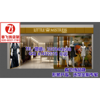 新时尚轻奢侈女装AIKE服装展示架 品牌女装展示架 女装货架