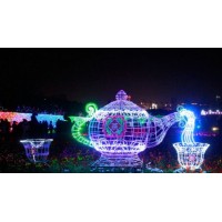 梦幻灯光秀厂家 灯光展出售租赁价格咨询合作厂家