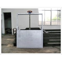 供应PZM不锈钢闸门 不锈钢闸门 定做2米*5米不锈钢闸门