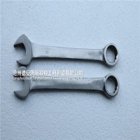 防磁304不锈钢两用扳手防腐无磁梅花开口扳手
