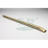 安防牌铜撬棍300mm-150mm撬棍尖尾撬棍防爆无火花工具