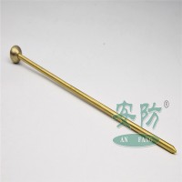 防爆听音棒防爆听针铝铍青铜无火花工具圆头听针听棒
