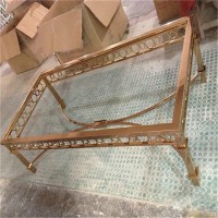 佛山市鑫立丰金属制品，不锈钢家具，不锈钢茶几004