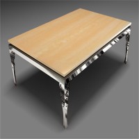 佛山市鑫立丰金属制品，不锈钢家具，不锈钢茶几010