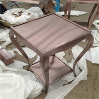 佛山市鑫立丰金属制品，不锈钢家具，不锈钢茶几020
