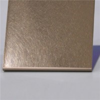 佛山市鑫立丰金属制品，不锈钢乱纹玫瑰金样板011