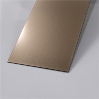 佛山市鑫立丰金属制品，不锈钢玫瑰金喷砂样板028