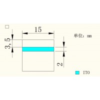 刻蚀ito玻璃片