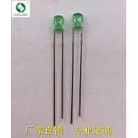 2x3x4mm墓碑型绿发普绿rj45灯珠指示灯专用led灯珠