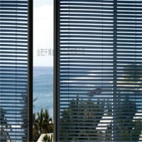 安徽电动百叶窗厂家办公室百叶窗室内遮阳百叶窗安装介绍