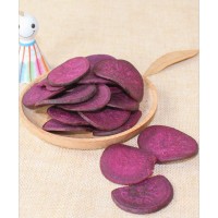 休闲食品  紫薯脆