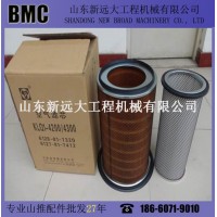 山推滤芯  6127-81-7412 推土机滤芯空气内外芯