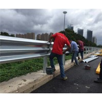 公路三波波形护栏价格-晟护乡道防撞栏