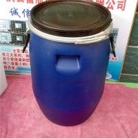 山东60公斤抱箍桶60L塑料圆桶化工级耐腐蚀抗氧化