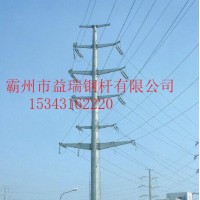 贵州省架空线66kv电力钢管杆 双回路66kv电力钢管杆