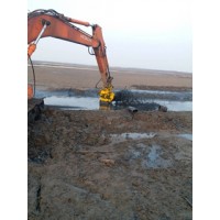 沙桩采砂工程挖机液压抽沙泵