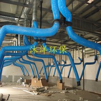 大管径万向吸气臂吸烟管抽气罩工业定位竹节管焊锡排烟管吸风罩