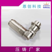 500A弯头连接器壳体恩创厂家加工定制