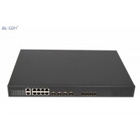 GL-E8604-ATG高性能盒式 OLT安防监控智能楼宇学校全光网络光纤设备
