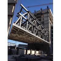 钢结构连廊订制加工/福鑫腾达彩钢钢构有限公司安全可靠