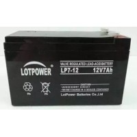 LOTPOWER乐博尔蓄电池LP7-12 12V7AH一级商家原装正品型