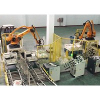 化工行业包装生产线 袋装化肥自动码垛系统