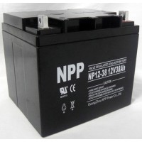 NPP 耐普蓄电池 NP12-38 太阳能免维护蓄电池 12V38AH UPS电