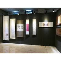 棉麻无缝展板定制