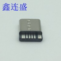USB TYPE-C焊线式母座短体简易款