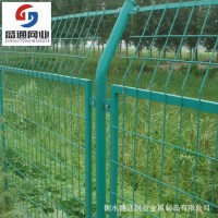 安平现货桃型柱护栏网高档别墅小区护栏网围网隔离栅绿化围墙护栏