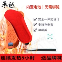 灵越厂家直销现货电热暖脚宝USB充电 大小可调节冬季供暖加热鞋垫