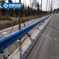 浙江高速公路波形护栏板乡村公路防撞栏杆热镀锌喷塑乡村公路防撞栏杆