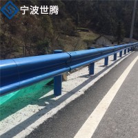 四川高速公路波形护栏板乡村公路防撞栏杆热镀锌喷塑乡村公路防撞栏杆