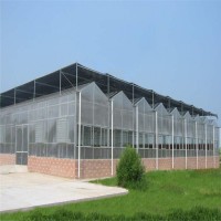 农用玻璃温室 小型智能玻璃大棚建设 蔬菜温室大棚