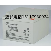 鸿贝FM/BBT1224蓄电池12V24AH产品价格报价