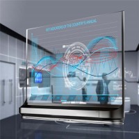 OLED透明显示屏 OLED透明屏定制厂家 深圳起鸿经验丰富工程案例多详细内容