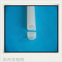 白色透明硅胶E型耐高温密封条