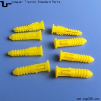 龙三厂家现货6*30mm塑料膨胀螺丝宝塔型壁虎塑料膨胀螺丝套