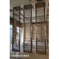 海南酒店铜艺屏风安装效果图太让人刮目相看