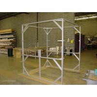 苏州加工车间隔断 铝型材4040框架 车间围栏网生产厂