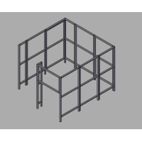 徐州生产防弧光围栏机器人焊接安全防护屏风定制工业铝型材围栏
