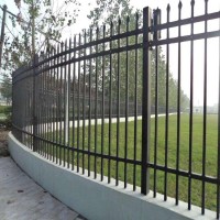 中山铁艺栏杆施工方案 厂房外墙金属栅栏 焊接式锌钢护栏价格