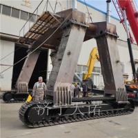 山东济宁厂家改装挖机大长腿 铁路火车平仓卸煤大长腿加工
